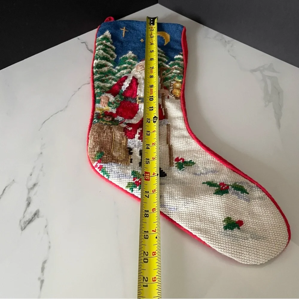 Vintage santa gifts